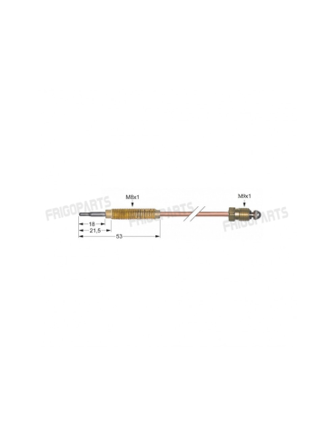 THERMOCOUPLE 400 MM M*9...