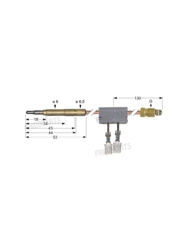 THERMOCOUPLE THERMOSTATIQUE...