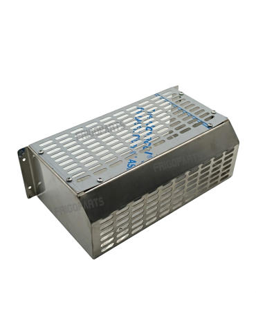 CACHE MOTEUR EN TOLE INOX